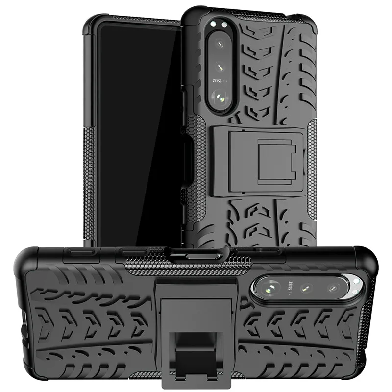 For Sony Xperia 5 III Case For Sony Xperia 5 III Cover Non-Slip Shockproof Armor PC TPU Protective Phone Bumper For Xperia 5 III