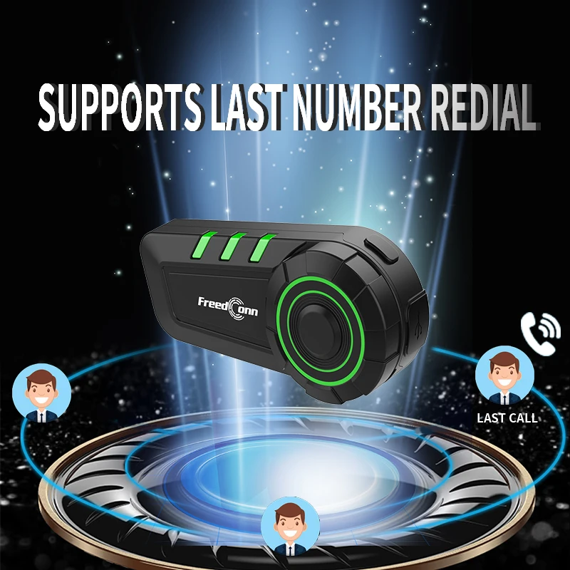 Гарнитура Freedconn KY мотоциклетная с поддержкой Bluetooth и FM радио|motorcycle helmet headphones|helmet