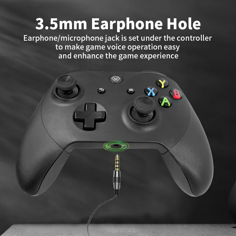 Проводной геймпад для XBOX ONE PC Джойстик тип-c Вибрационный игровой контроллер с 3 5