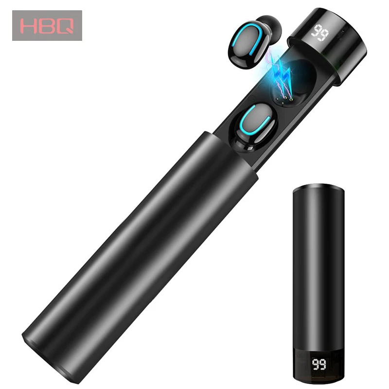 HBQ Q67 наушники вкладыши TWS с Беспроводной стерео Bluetooth Mini 5 0 двойной микрофон