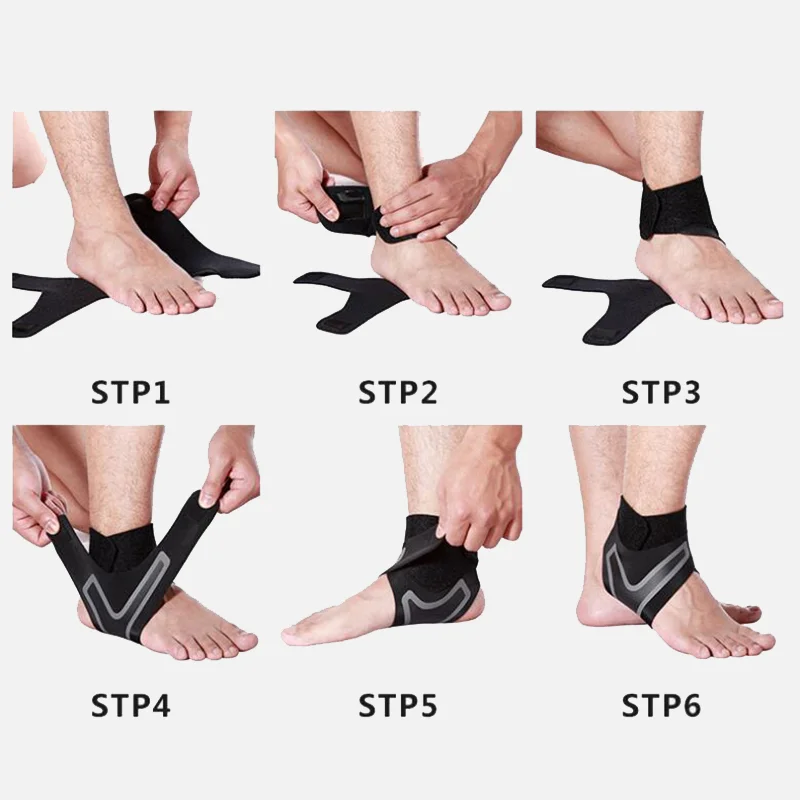 

Outdoor Sports Compression Cover Anti Sprain Protection Ankle Wrist Wrap Strap Gym Climbing Protective Gear