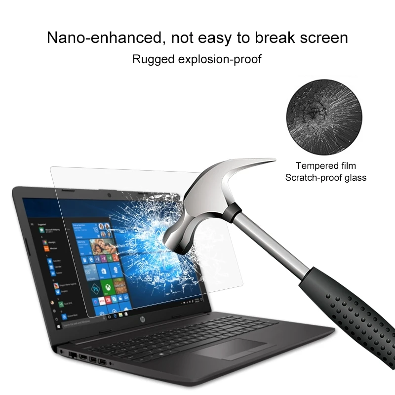 Защитная плёнка для экрана ноутбука HD защитная пленка из закаленного стекла HP 255