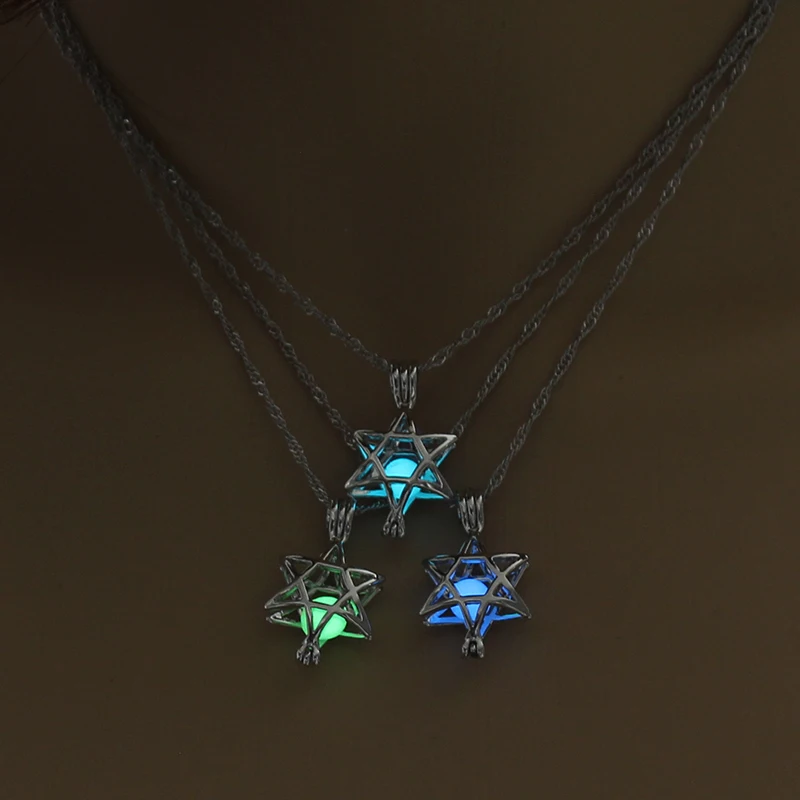 Женское светящееся ожерелье с подвеской в виде тыквы|Ожерелья подвеской| |