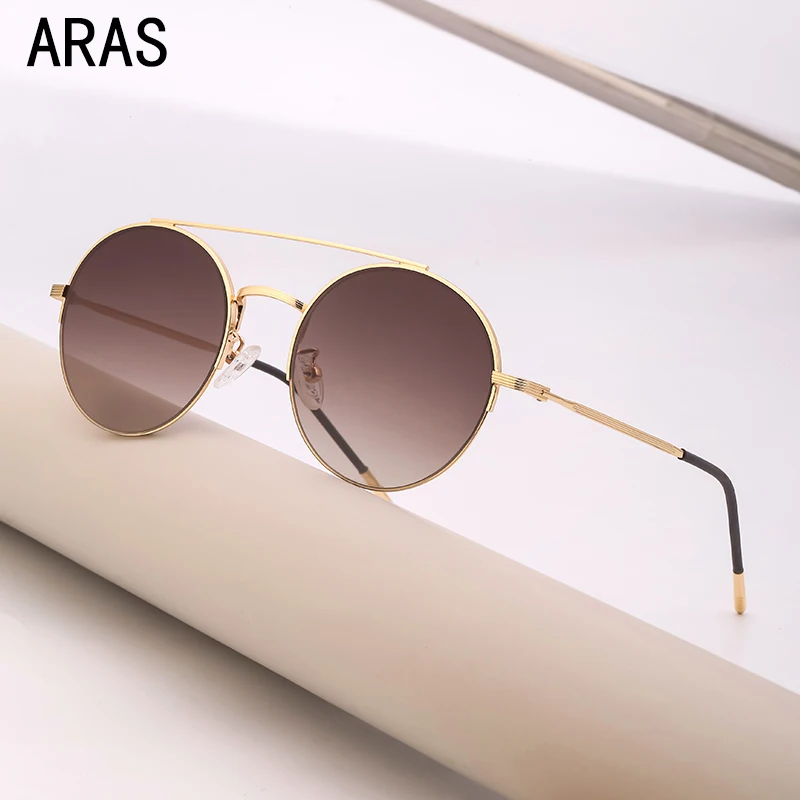 

Vintage Classic Round Sunglasses Gentle Elegant Small Frame Sun Glasses Luxury Brand Designer Eyewear Lunettes
