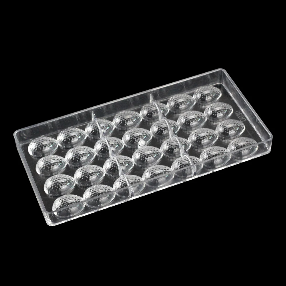 28 отверстий алмазные пасхальные яйца Поликарбонат шоколадная форма для