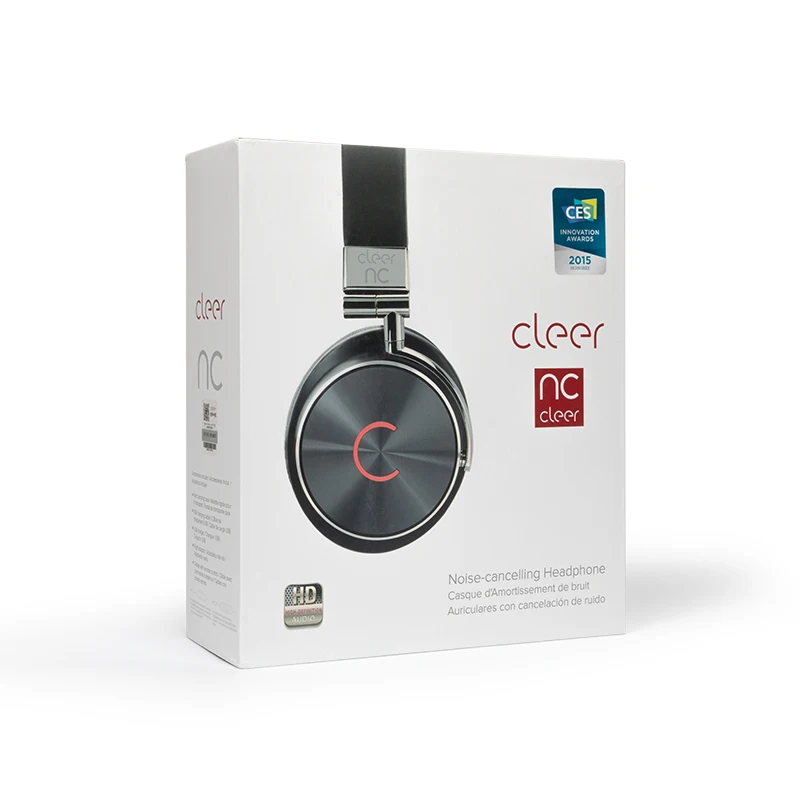 Cleer NC Hybrid Noise Cancelling Wired Headphones Compatible Gaming Headsets with High Audio and Low Latency enlarge