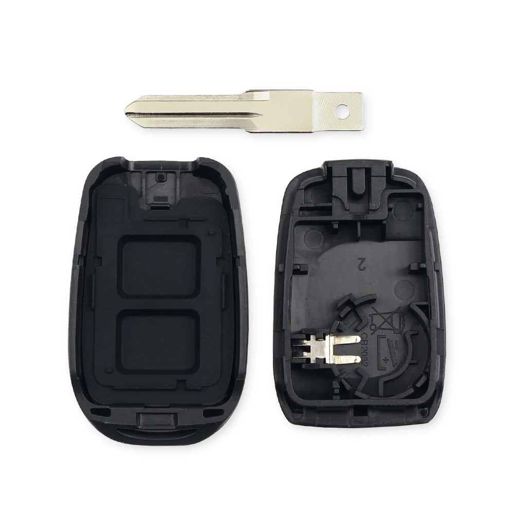 KEYYOU для Renault Duster Kwid Sandero Logan 2013 2018 Авто ключевой VAC102 K11 лезвие 2 кнопки корпус