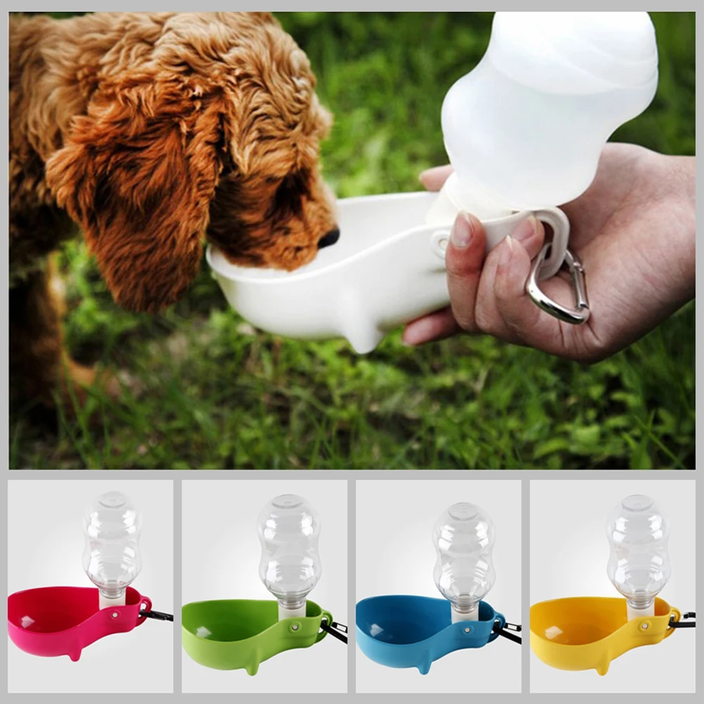

Бутылка для воды для домашних питомцев, портативные дорожные чашки для собак и кошек, семейная чаша 250 мл, для маленьких и больших собак, това...