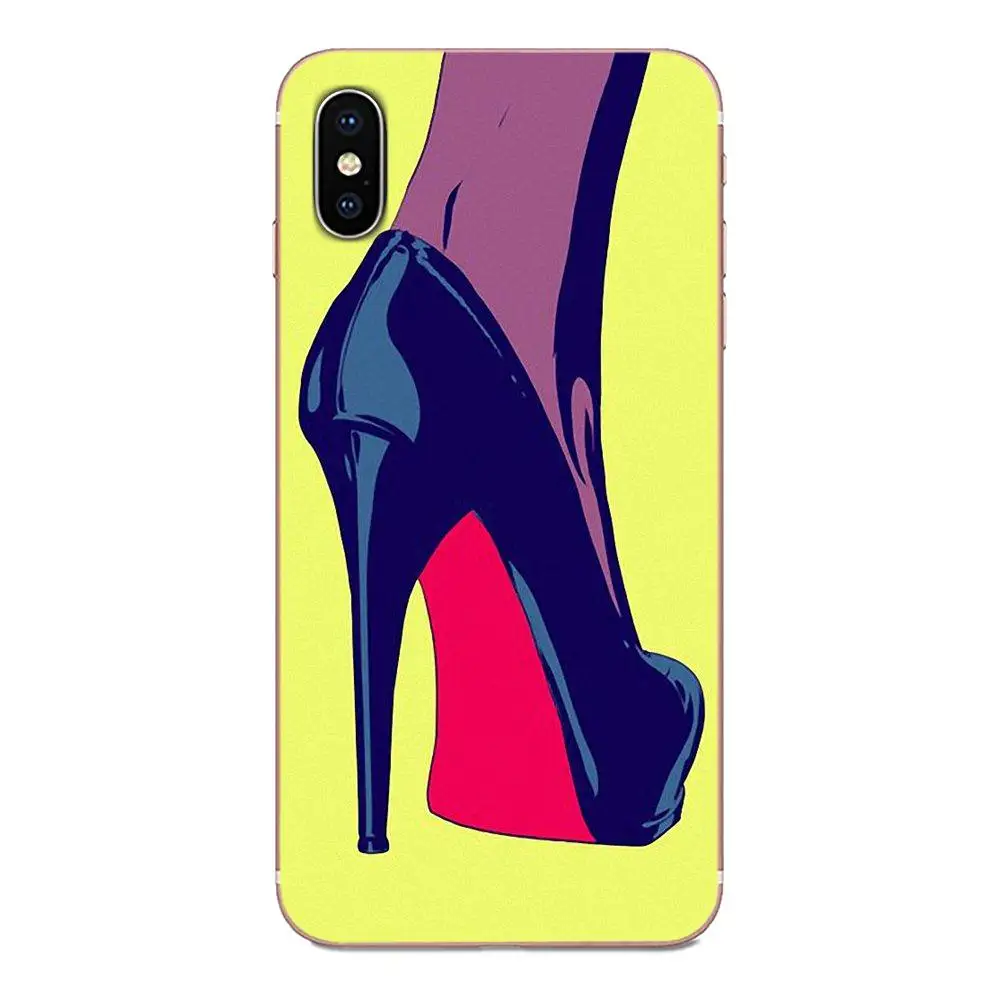 Sexy Gorgeous High Heel Shoes Soft TPU Mobile Phone For Galaxy J1 J2 J3 J330 J4 J5 J6 J7 J730 J8 2015 2016 2017 2018 mini Pro | Мобильные