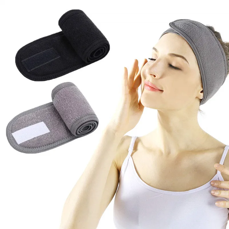 Headband Makeup Face Wash Shower Bath  Sport  Stretch Hair Bands Salon Spa Accessories