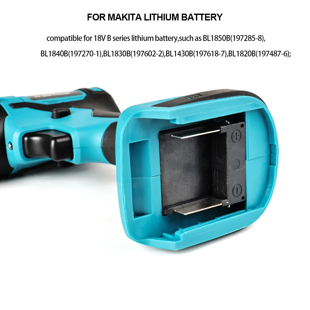 Бесщеточная Электрическая Дрель Беспроводная Аккумуляторная Ударная 18 В С