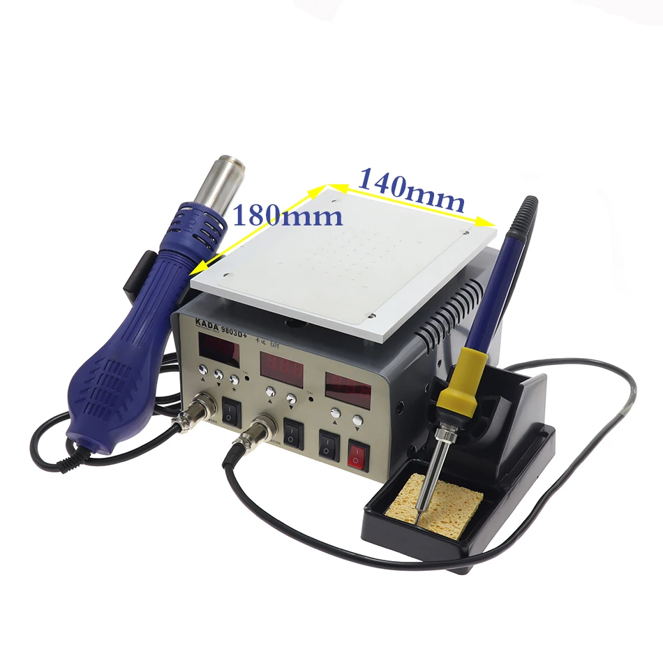 Станок-сепаратор KADA 9803D + с сенсорным ЖК-экраном стационарный паяльник горячим