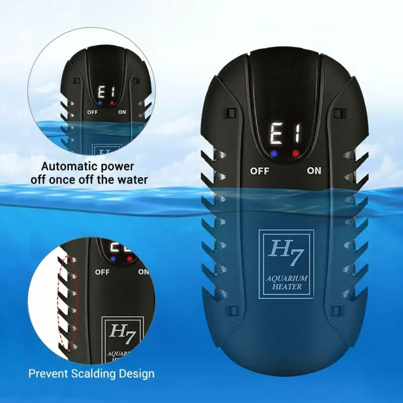 Hoomall аквариум погружной автоматический стержень нагревателя воды