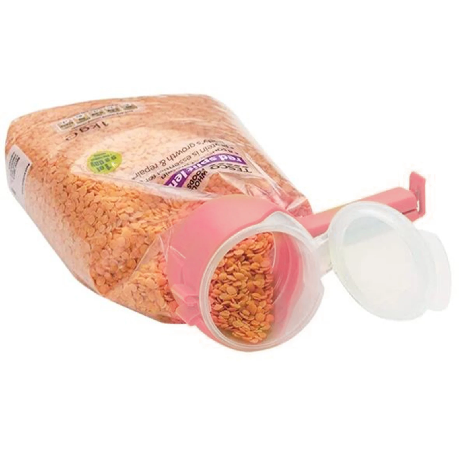 

Seal Pour Food Storage Bag Clip Multifunction Food Preservation Sealing Clip PI669