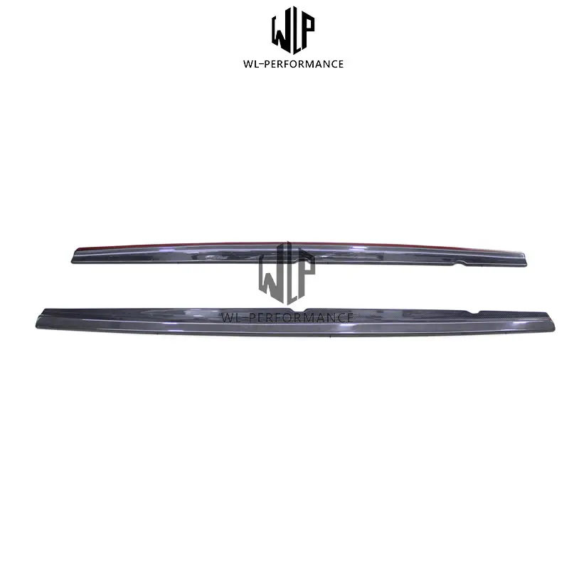 VW Golf 6 Высококачественная боковая юбка из углеродного волокна автомобильный