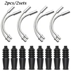 2 шт.2 комплекта, V-образный тормоз и набор багажников для горного велосипеда, направляющая для кабеля для горного велосипеда, изгиб трубы защитные рукава, тормоз для шланга