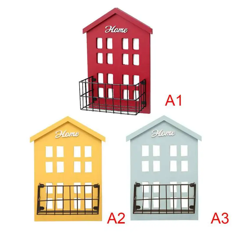 Практичная настенная полка деревянный стеллаж для дома витрины настенный