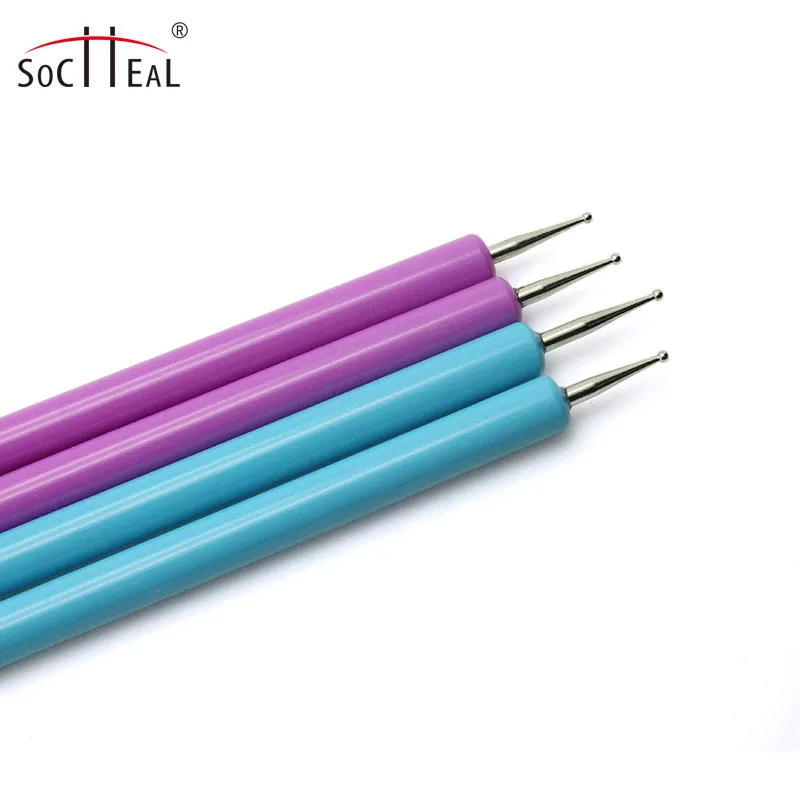 Двухсторонняя маникюрная кисть TSLM1 точечная дрель ручка для рисования