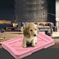portable mesh indoor dog toilet training tray cleaning puppy litter toilet tray pad mat puppy pad holder tray cat litter toilet