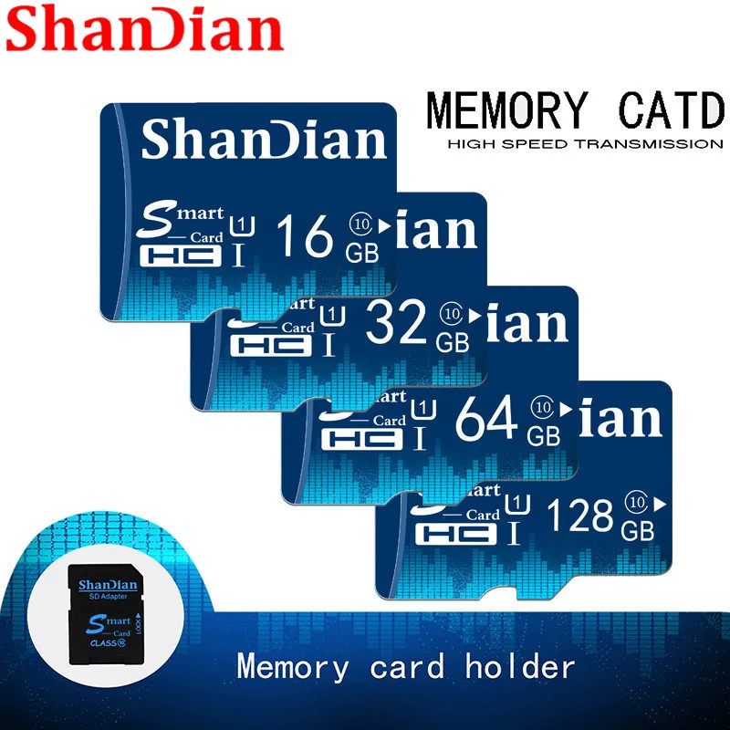 shandian карта памяти класс 10 16 гб 8 гб 32