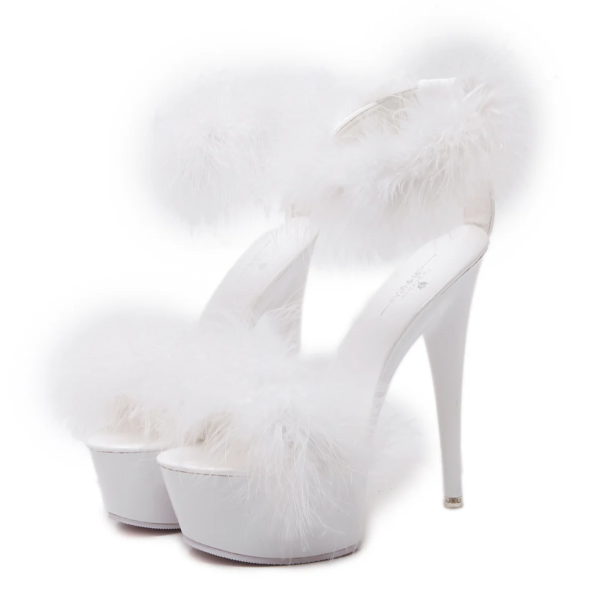 

New high heeled shoes thin heeled Black high heeled sandals women's summerwomen summer boots