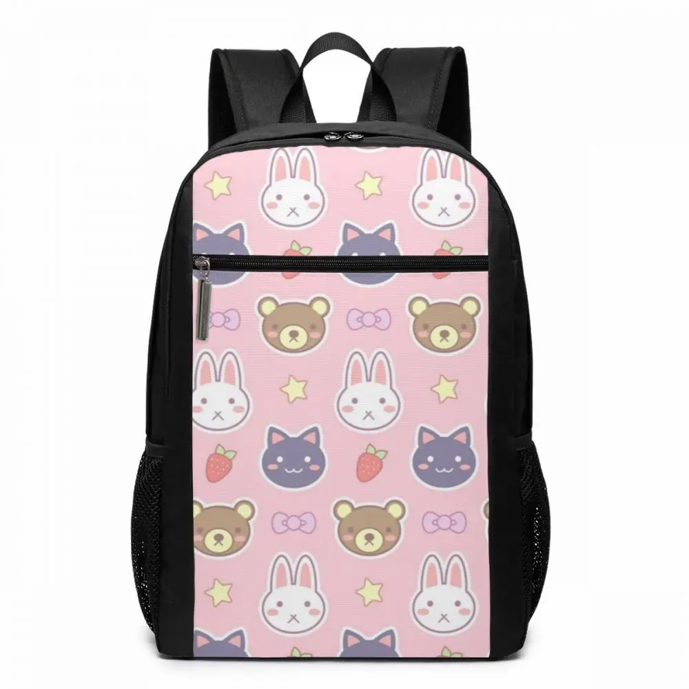 

Strawberry Milk Backpack Strawberry Milk Backpacks Trendy Multi Purpose Bag Teenage Pattern Men - Women Bags