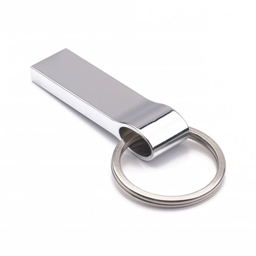 USB флэш-накопитель 128G портативный внешний накопитель памяти водонепроницаемый пылезащитный u-диск с кольцом для ключей