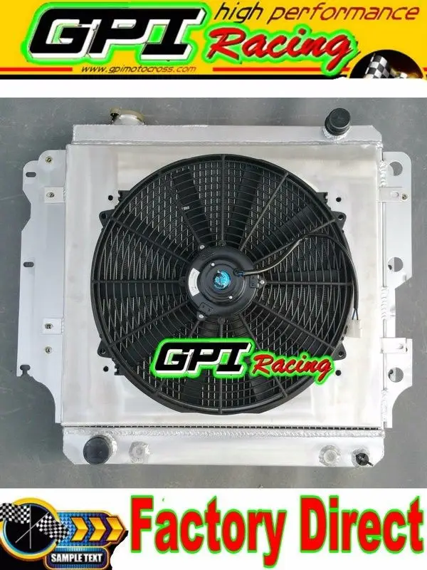 Радиатор + кожух вентилятор 1987 2006 для JEEP WRANGLER YJ/TJ/LJ 2 4 5 L4 0 L6|fan fan|fan shroudradiator fan shroud |