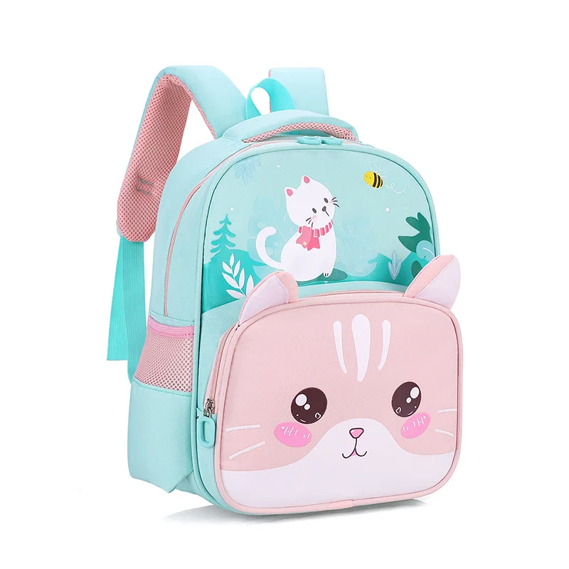 "Рюкзак для маленьких девочек, школьный рюкзак для мальчиков 3-6 лет с 3d-изображением тигра, Рюкзаки-переноски для кошек"