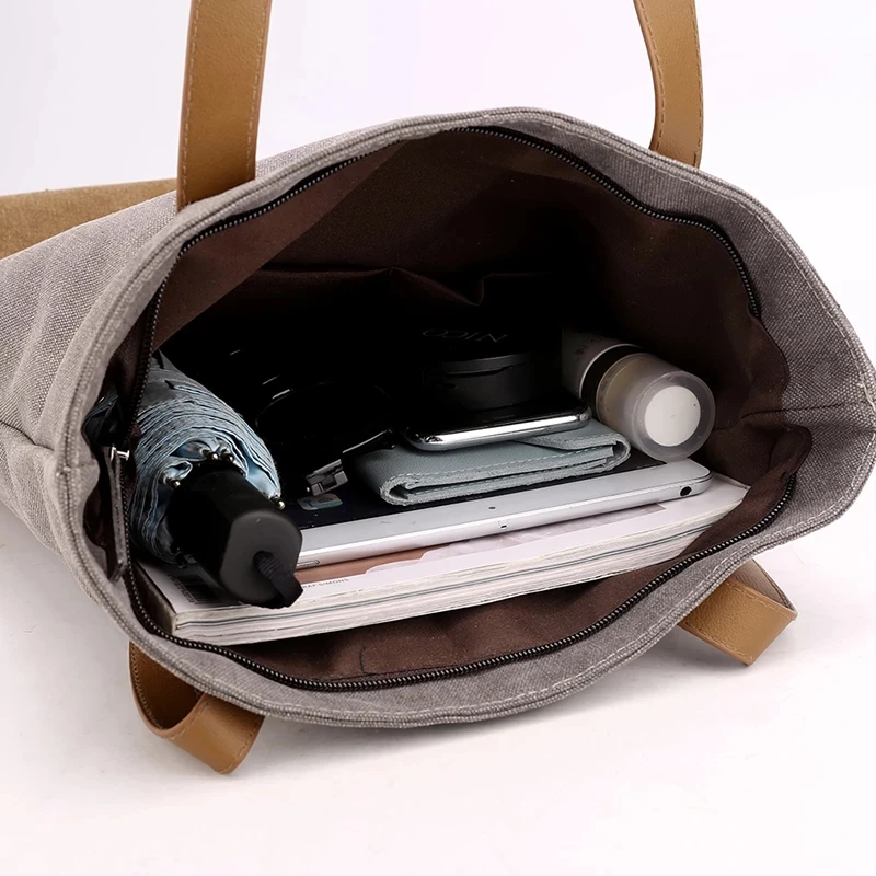 Холщовый дорожный рюкзак вместительная сумка на одно плечо многофункциональная