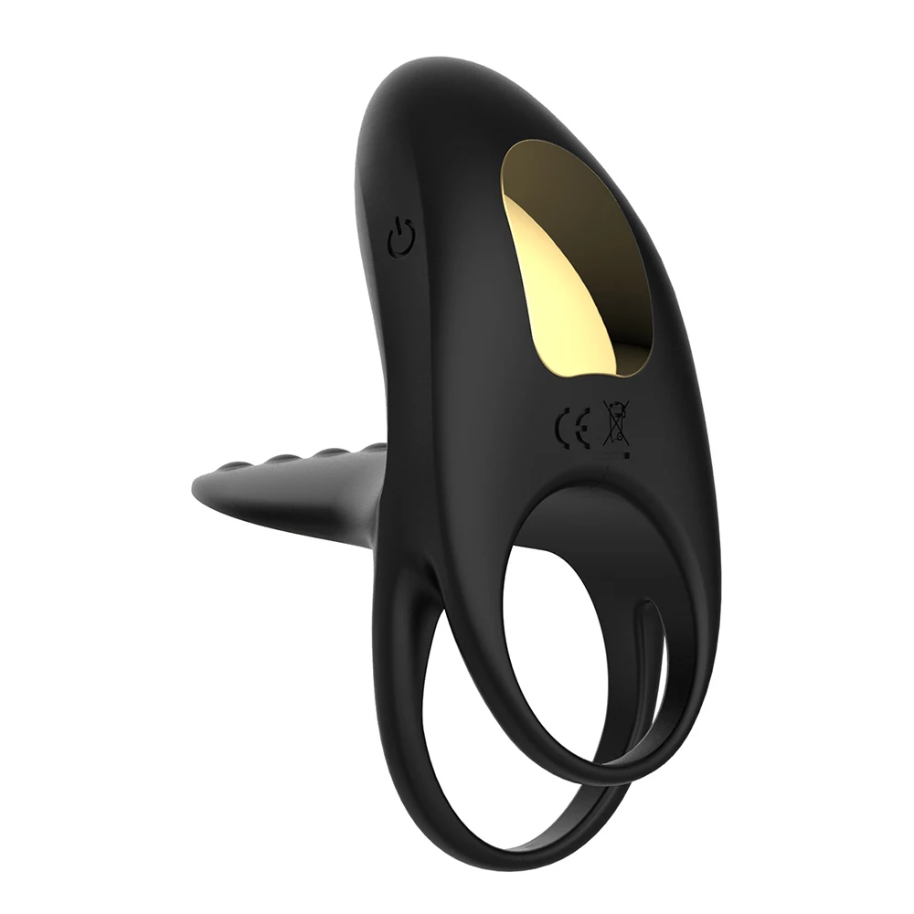 Вибратор кольцо на пенис с дистанционным управлением двойное для пениса
