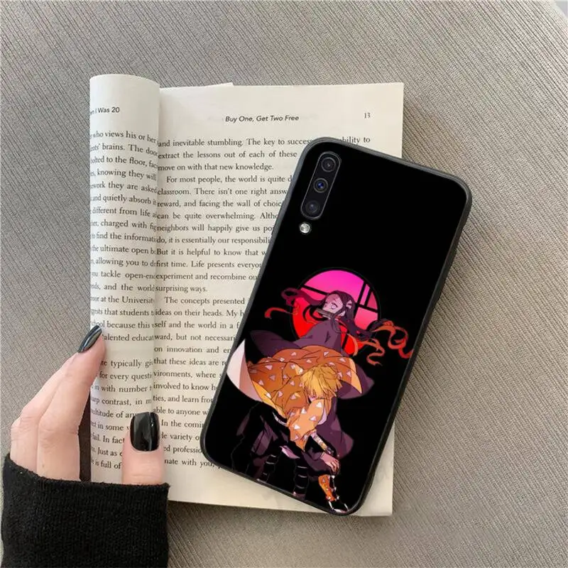 

Kimetsu no Yaiba anime manga Phone Case For Samsung galaxy S 9 10 20 A 10 21 30 31 40 50 51 71 s note 20 j 4 2018 plus