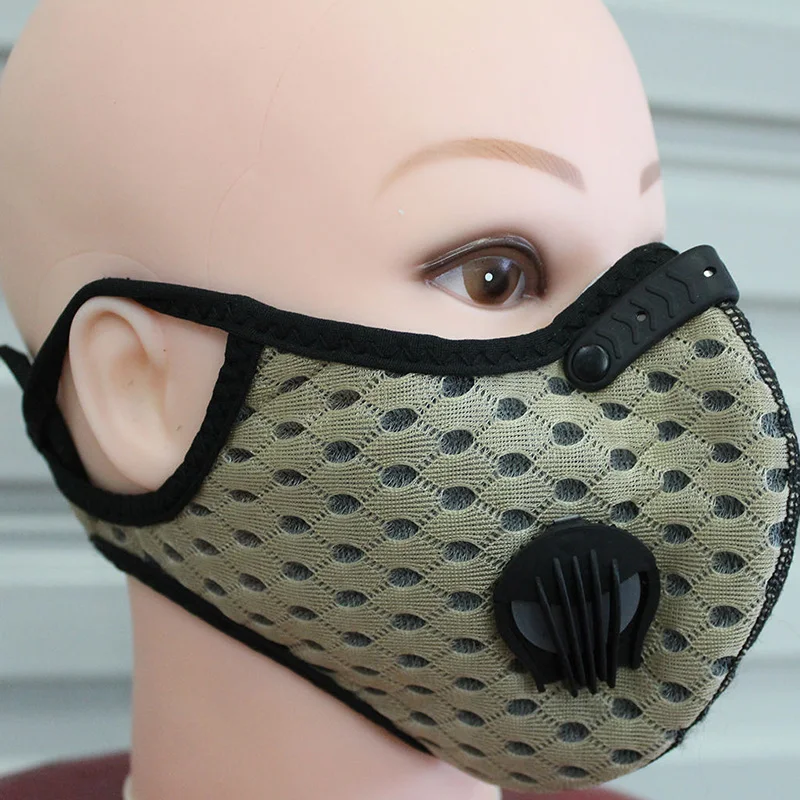 

Outdoor cycling Mountaine bicycle with breathing valve, dustproof and sunscreen, anti-haze masked breathable sports mask S6W0147