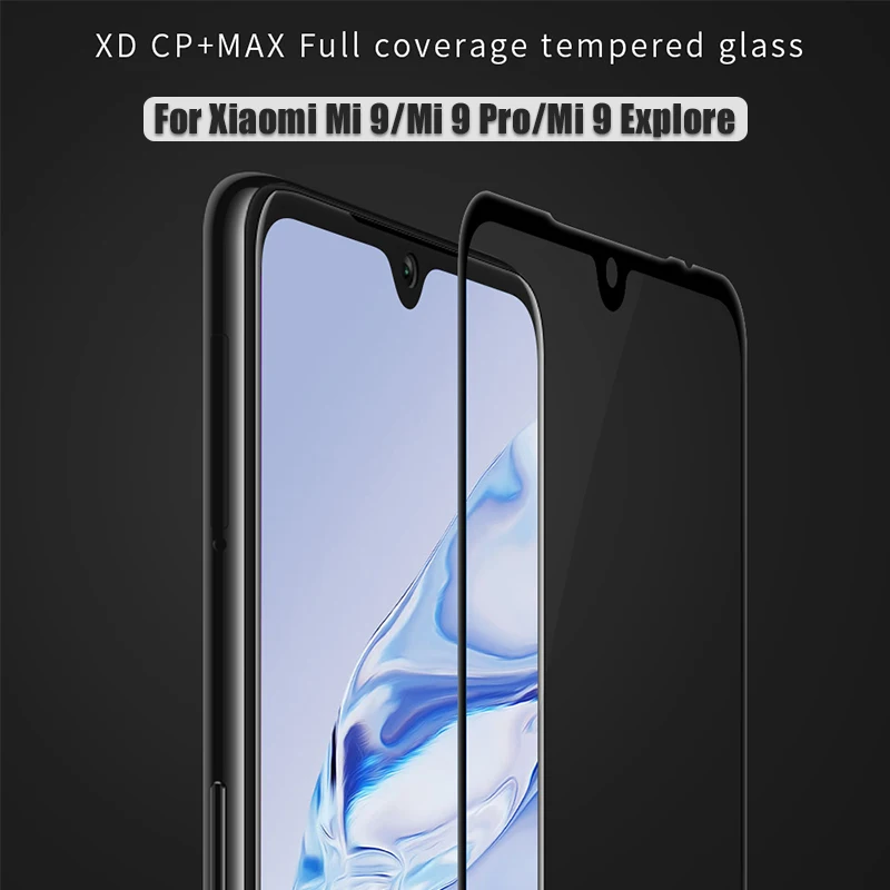 Для xiaomi mi 9 pro Защитное стекло NILLKIN Amazing H/H+ PRO/XD+ 9H для xiaomi mi 9 pro 5G Закаленное стекло протектор 6,39'' - Цвет: XD Plus 3D
