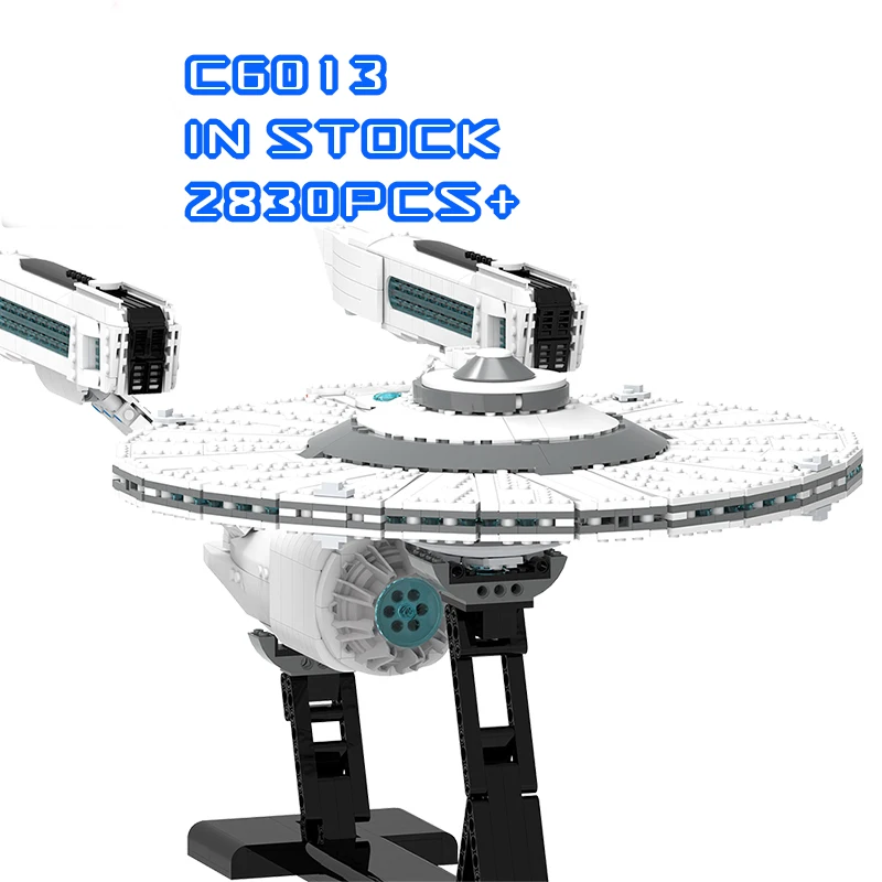 

Moc High-Tech Star-Treks U.S.S. Enterprise NCC-1701-A Spaceship Model Building Blocks Weapons Cruiser Bricks Children Toys Gifts