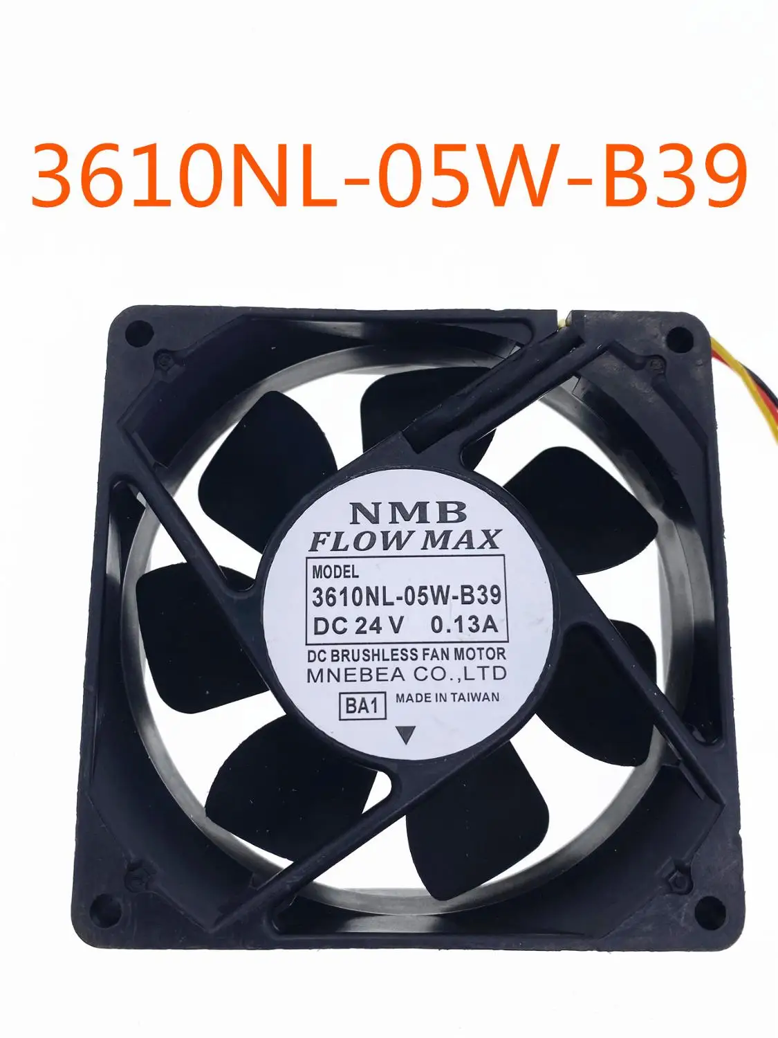 Для телефона 3610NL-05W-B39 B02 DC 24V 0.13A 3-проводной 92x92x25 мм вентилятор охлаждения сервера |