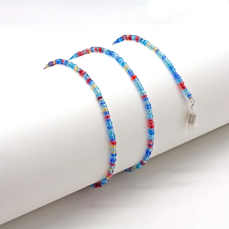 

Fashion Glasses Chain Beaded Glasses Chain Acrylic Sunglasses Lanyard Slip INS Popular Sunglasses Rope Hanging Neck