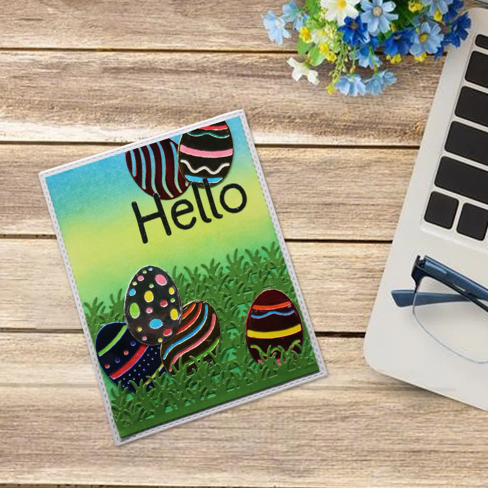 Пасхальное яйцо металлические режущие штампы Новые Креативные Формы инструмент