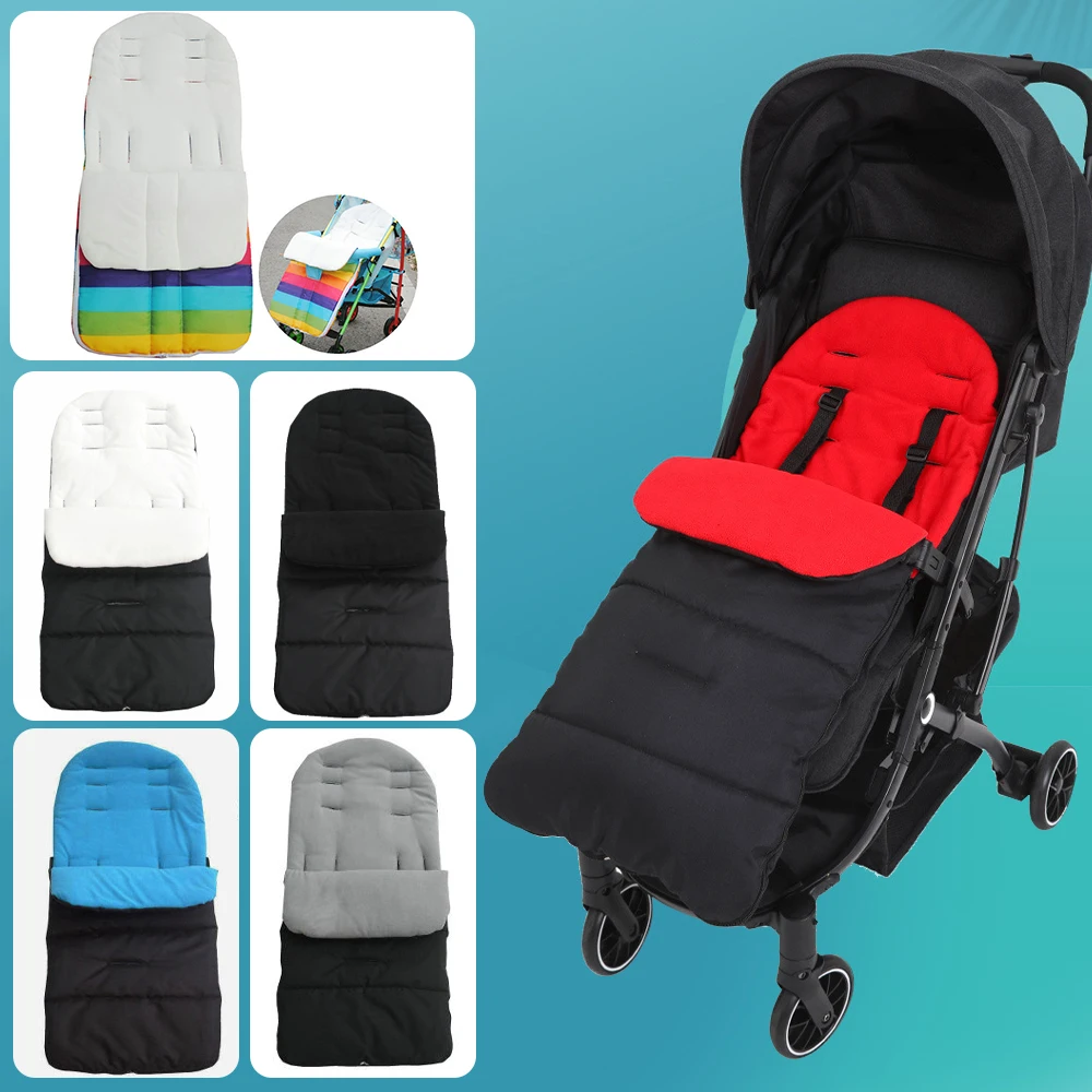 

Зимний теплый спальный мешок чехол для ног в детскую коляску Cover, подушка из ткани Оксфорд, Детские снегозащищенные спальные мешки для малышей