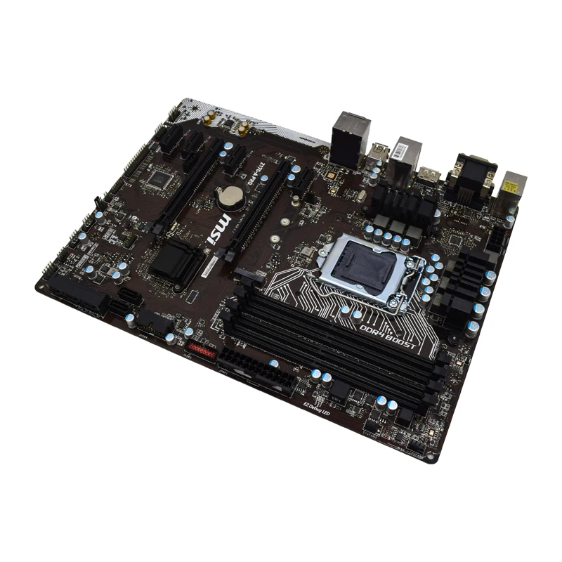Для MSI Z170 A PRO материнская плата 1151 pin M.2 интерфейс DDR4 Оригинал используется
