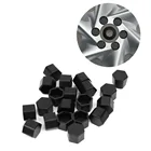 20 шт., колпачок на ступицу колеса автомобиля, колпачок, болта, обода, силиконовые светящиеся резиновые колпачки для BMW, volkswagen, ford, toyota, mazda