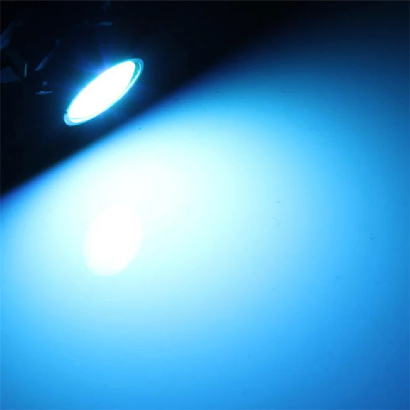 2/10 светодиодный т. Автомобильные светодиодные лампы T10 LED W5W COB с 6 чипами для