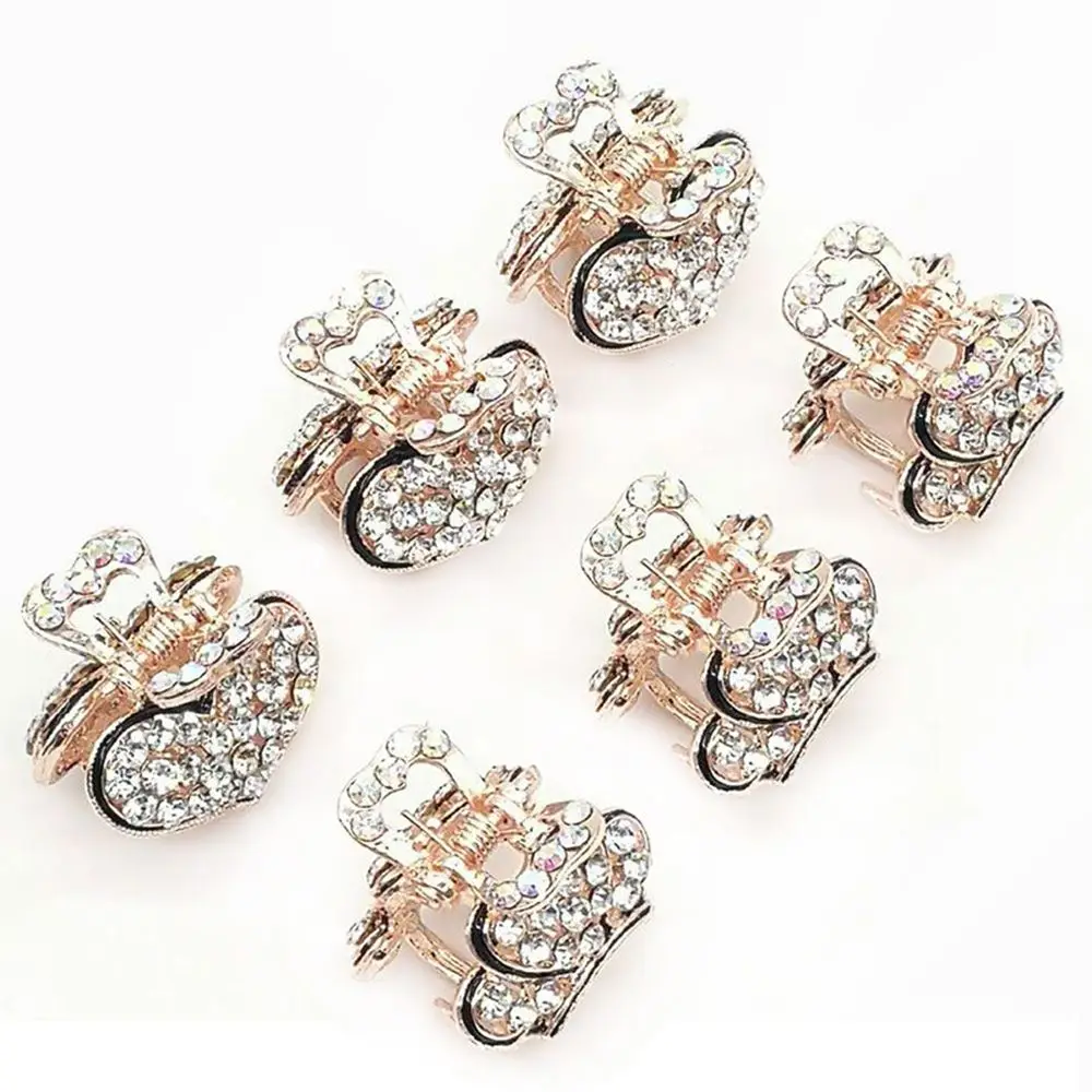 Модные женские новые заколки крабы для волос из сплава с жемчужинами и