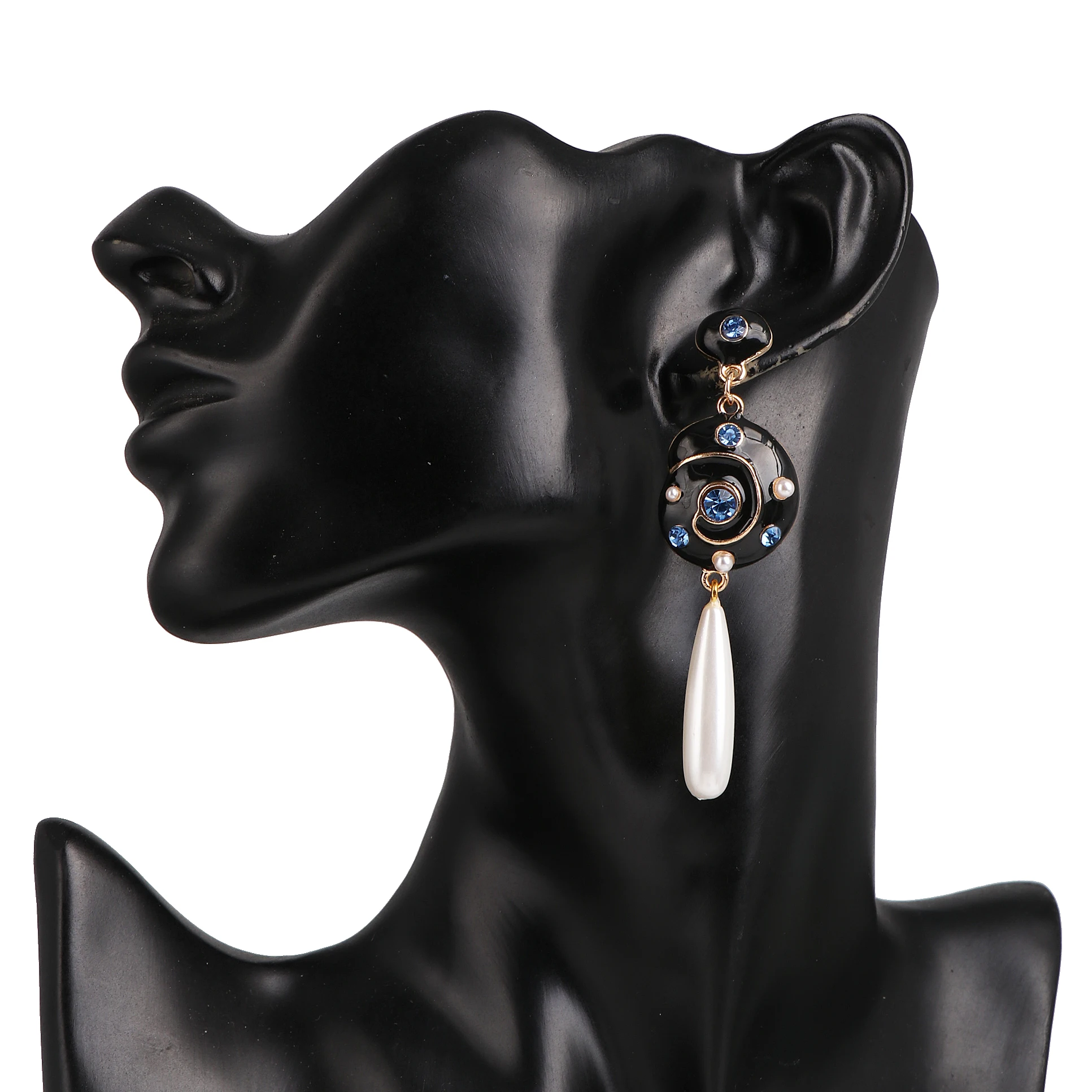 Женские серьги-подвески с искусственным жемчугом в богемном стиле | Украшения и