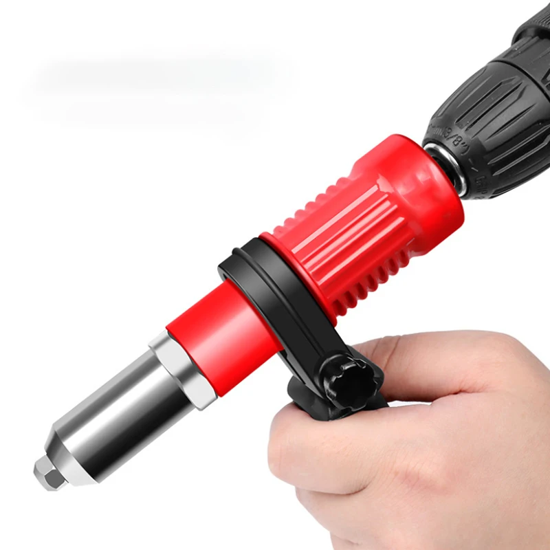 Riveting Gun Adapter Electric Rivet Nut Gun Rivet Conversion Adapter Rivets Electric Rivet Nut Gun Power Drill Tools