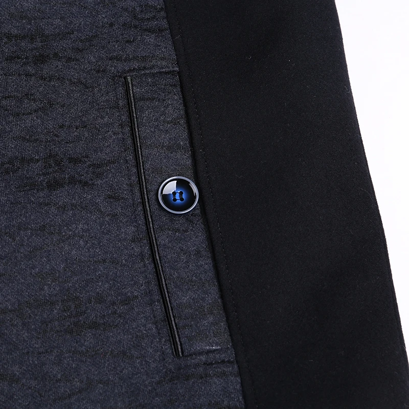 

autumn Men's informal and winter coat men's fashion clothes large bodice M