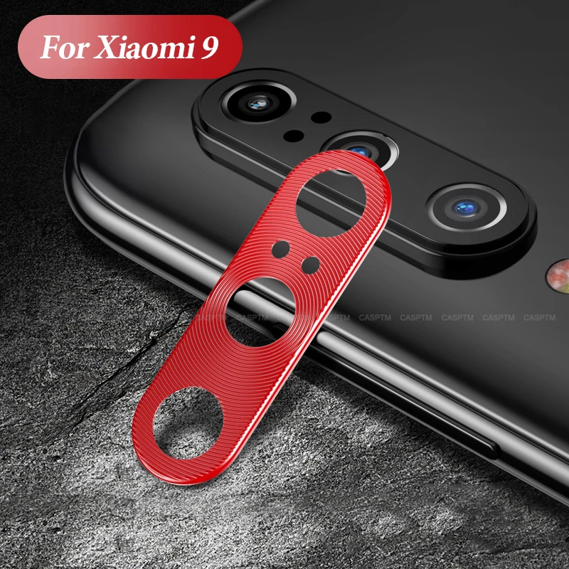 Red Для Xiao mi 9 Se mi 9 объектив камеры защитное кольцо покрытие алюминия для Xiao mi 8 SE mi 8 задняя защитная пленка высокого качества - Цвет: Red