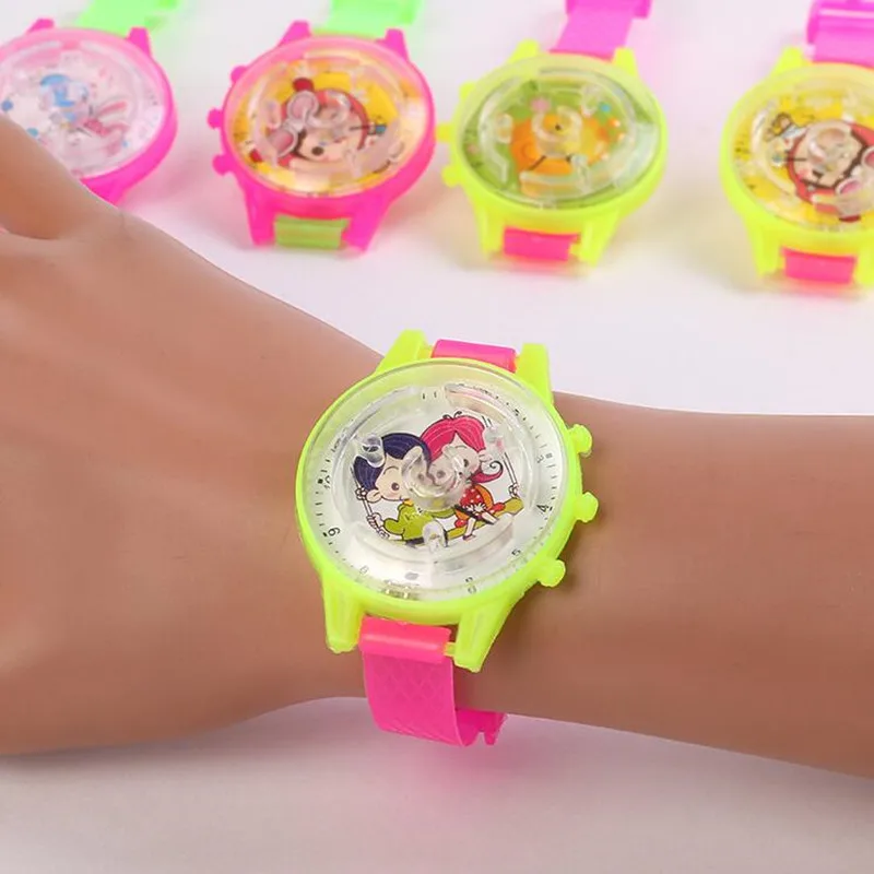 Новинка детские наручные часы для игры в Лабиринт мальчиков и девочек|Сувениры