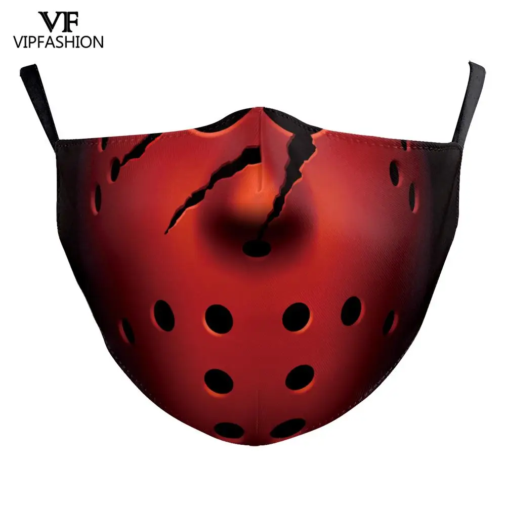 VIP модная многоразовая Регулируемый Маска для лица взрослых 3D с рисованным аниме