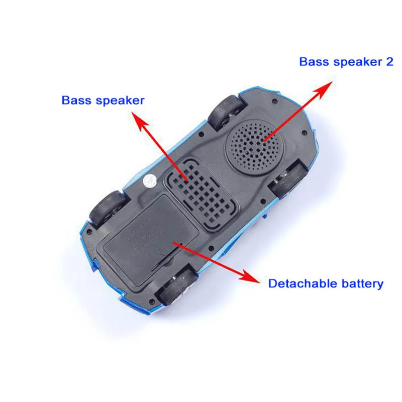 Автомобильный динамик в форме USB TF карты Стерео FM радио модель автомобиля s MP3